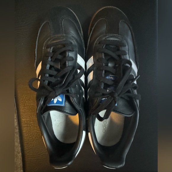 ADIDAS ORIGINALS BLACK SAMBA OG CASUAL SHOES SNEAKERS 6M / 7.5M / 38.5 EU - Picture 6 of 10